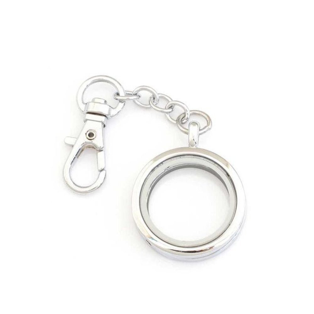 Keychain Floating Charm Locket - Picture 3 of 8
